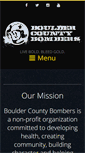 Mobile Screenshot of bouldercountybombers.com